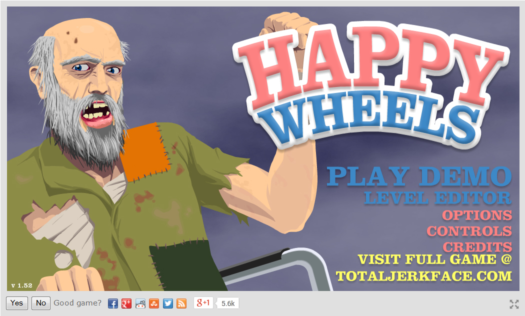 Happy Wheels Gameplay 